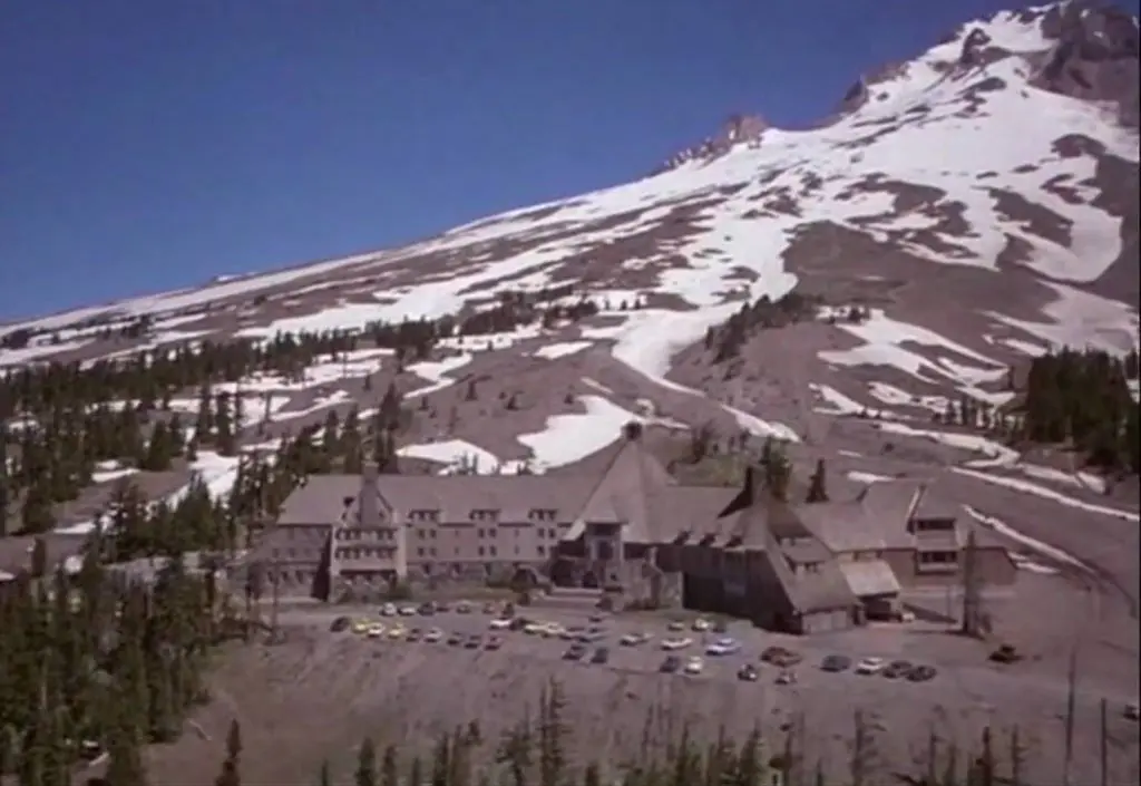 Timberline Lodge, the exterior of The Overlook Hotel in The Shining