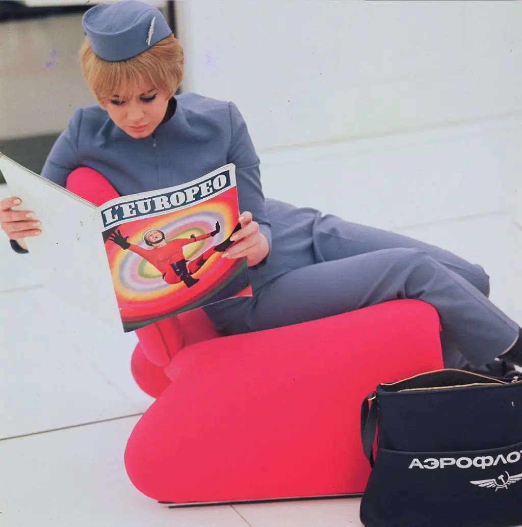 A Djinn chair in 2001: A Space Odyssey