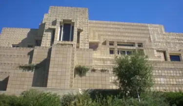 Frank Lloyd Wright’s “Ennis House” in the Hollywood Hills
