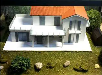 Mossley model of a private house