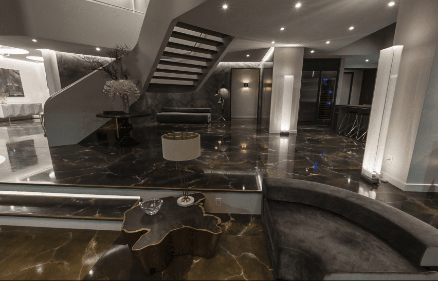 Fifty Shades of Grey lounge area
