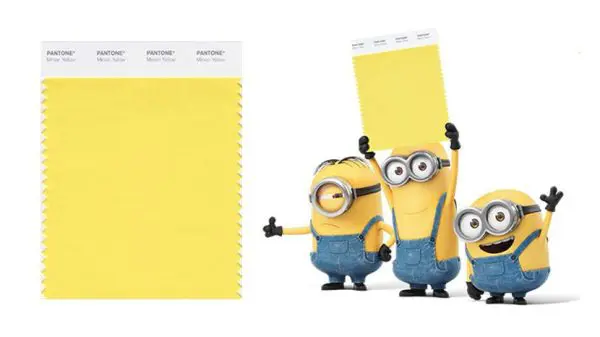 Minion Yellow: Pantone’s first colour to be influenced by a movie