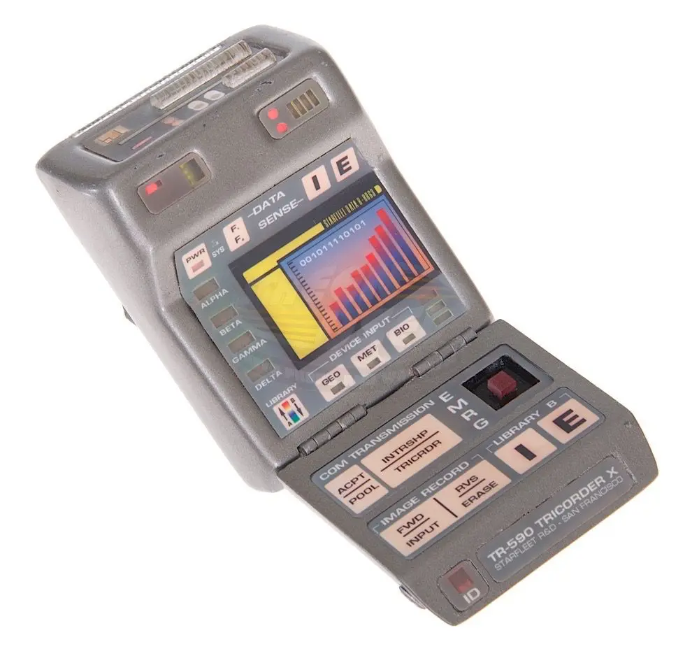 Hero Illuminating Starfleet Tricorder from Star Trek: Voyager