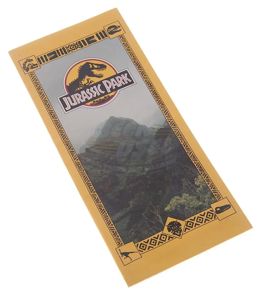 jurrasic park leaflet