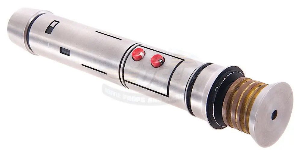 Obi-Wan Kenobi's Metal Lightsaber from Star Wars: Episode II - Attack of the Clones