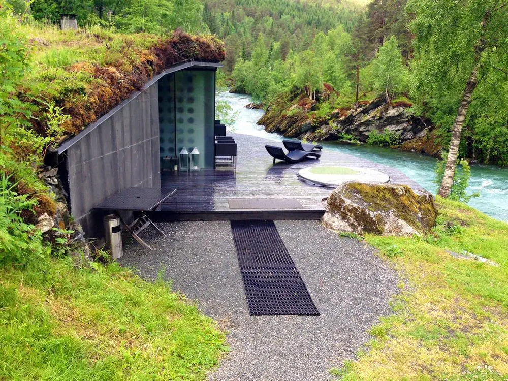 Juvet Landscape Hotel as seen in Ex Machina movie