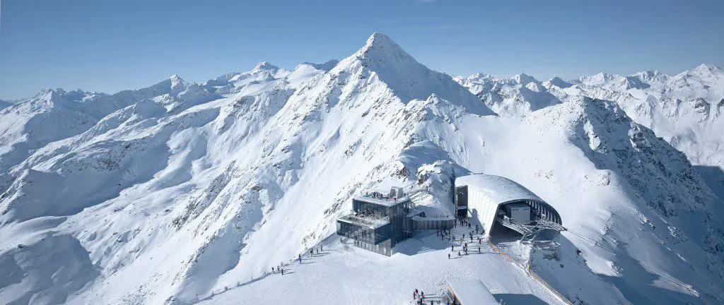 Ice Q Restaurant in Soelden as featured in Spectre