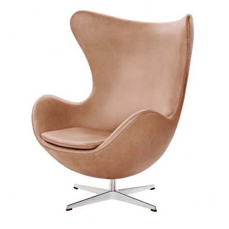 Egg Chair in Elegance Leather available from The Conran Shop. Use the Film and Furniture exclusive promo code FilmFurn10 to enjoy 10% discount across the entire Conran Shop website