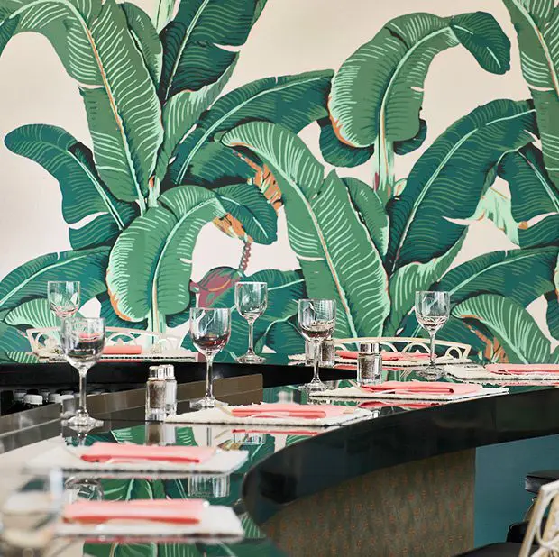 Beverly Hills Hotel interior wallpaper the aviator