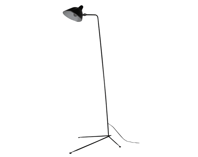 Standing One-Arm Lamp by Serge Mouille