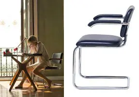 Cesca chair - leather / arms