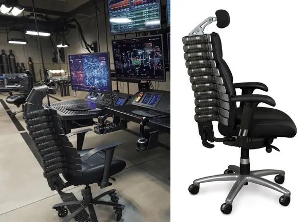 Batman’s office desk chair in Batman v Superman - Film and Furniture