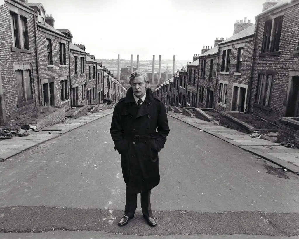 Michael Caine in Get Carter, 1971. Photo by MGM/Kobal/REX/Shutterstock. Director: Mike Hodges. MGM BRITAIN. Film Portrait La Loi du Milieu