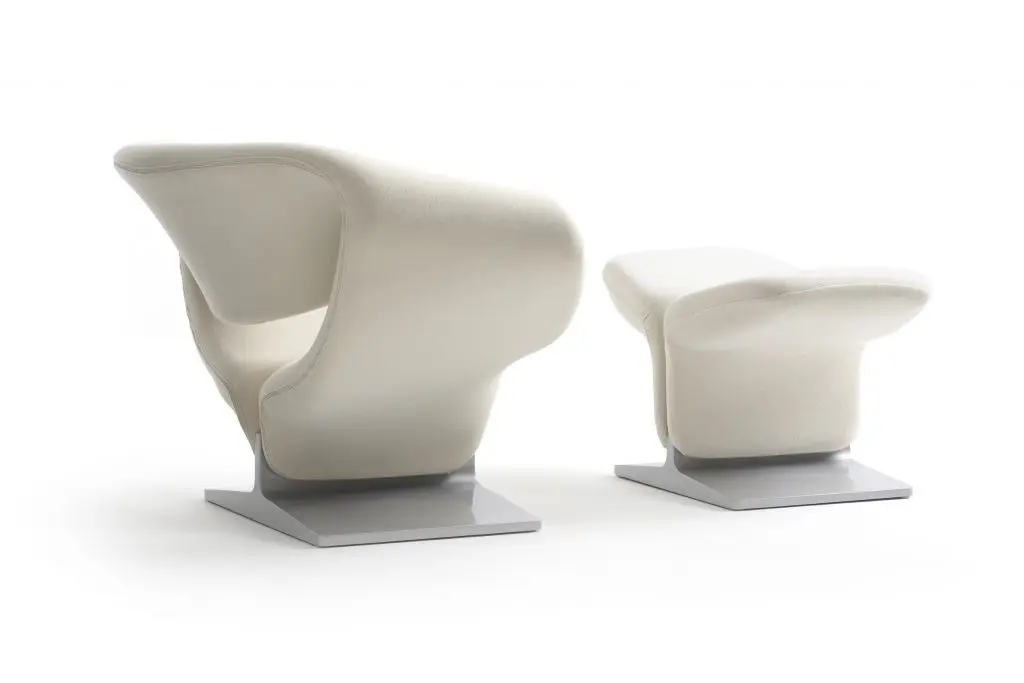 The Pierre Paulin ribbon chair by Artifort