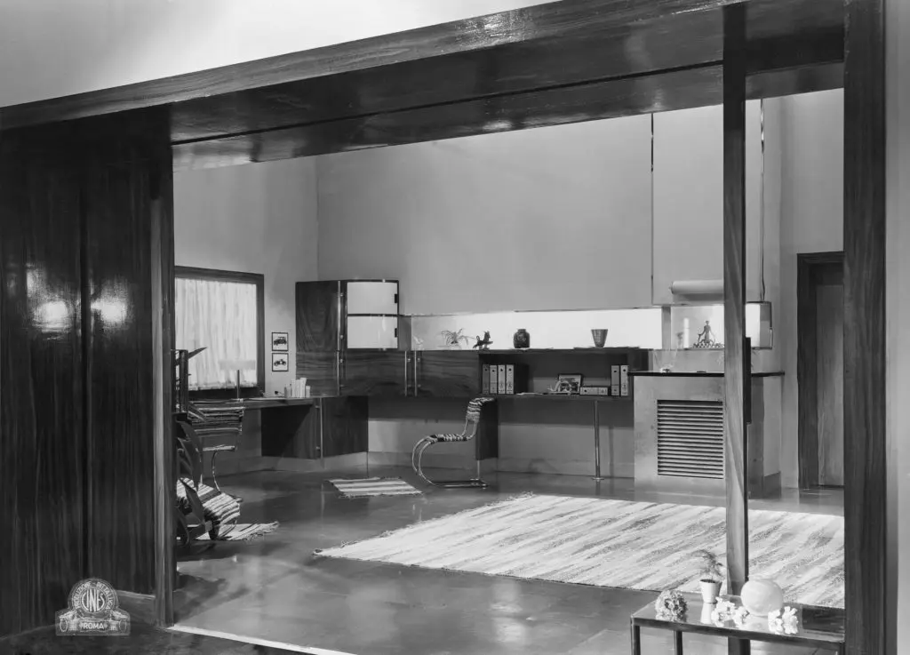 rationalism on set italian film set it