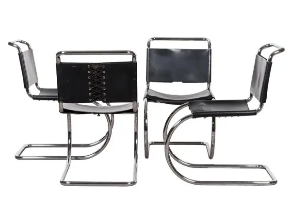 MR cantilever chair, dining chair / side chair by Mies Van der