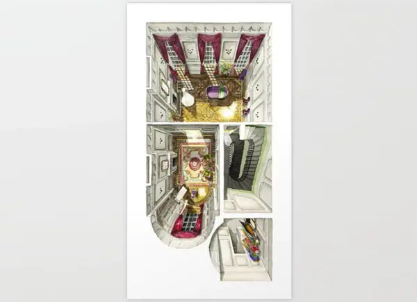 phantom-thread-floor-plan-art-print-floor-plan-croissant