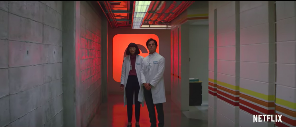 Maniac film set corridor