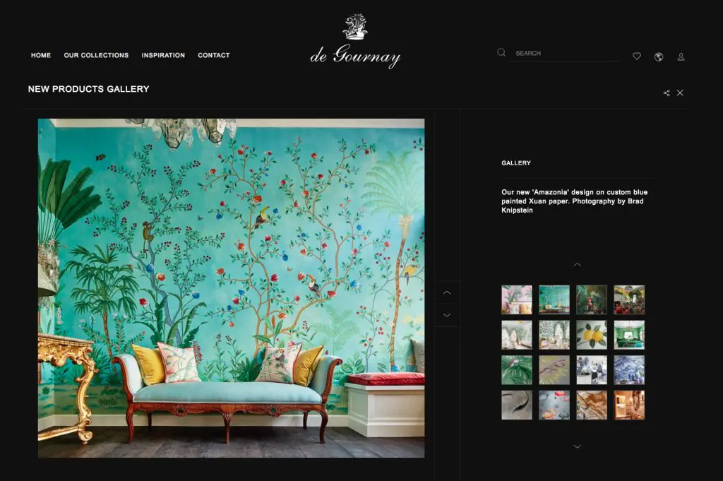De Gournay's Amazonia design