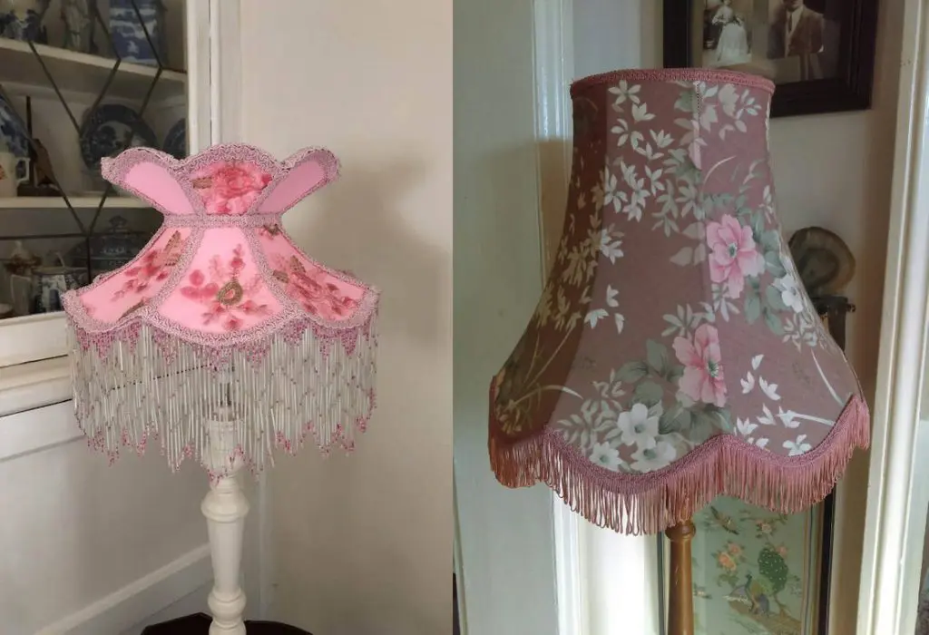 Lara Jean style fringed lamps currently available on Etsy
