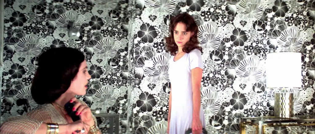 suspiria film set design black and white