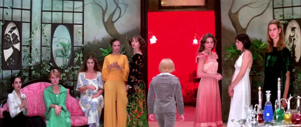 suspiria film sets colour multicoloured