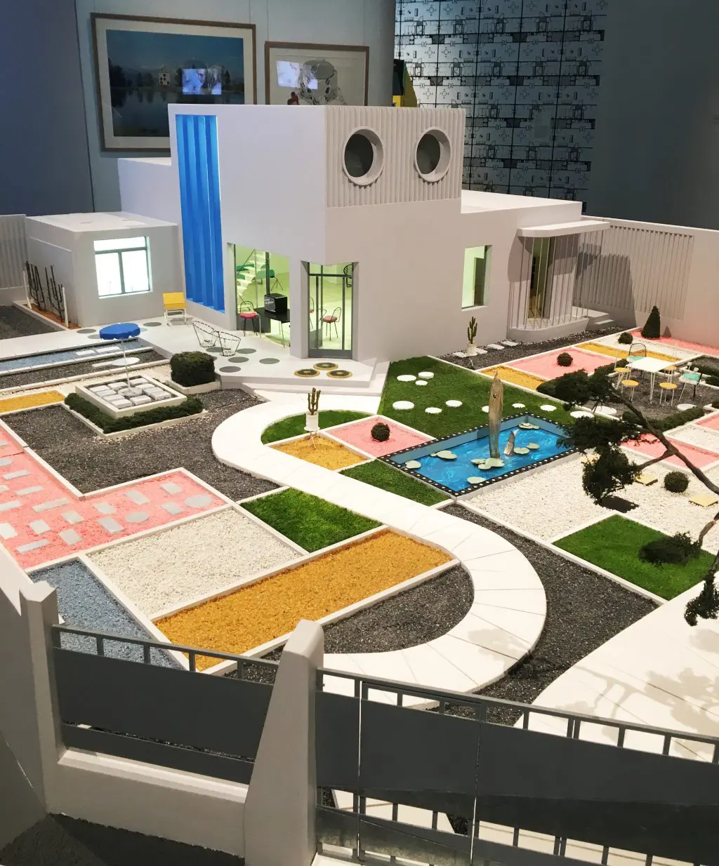 Villa Arpel, 1958/2002. 5B Realisations after original by Jacques Lagrange and Jacques Tati for Mon Oncle