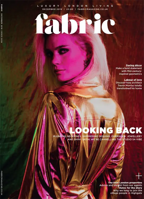 fabric magazine cover