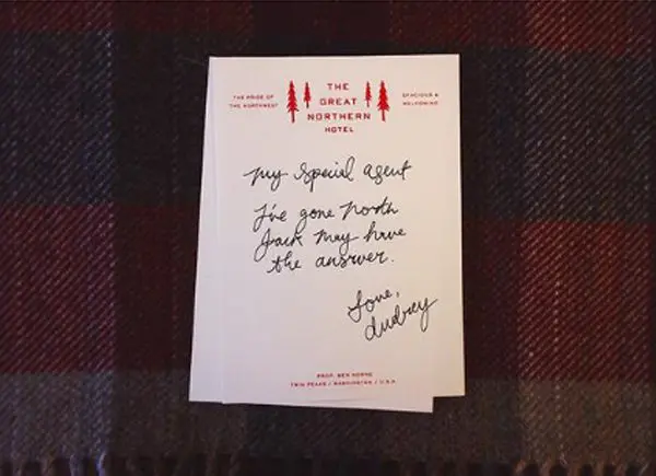 Fictional Hotel notepads