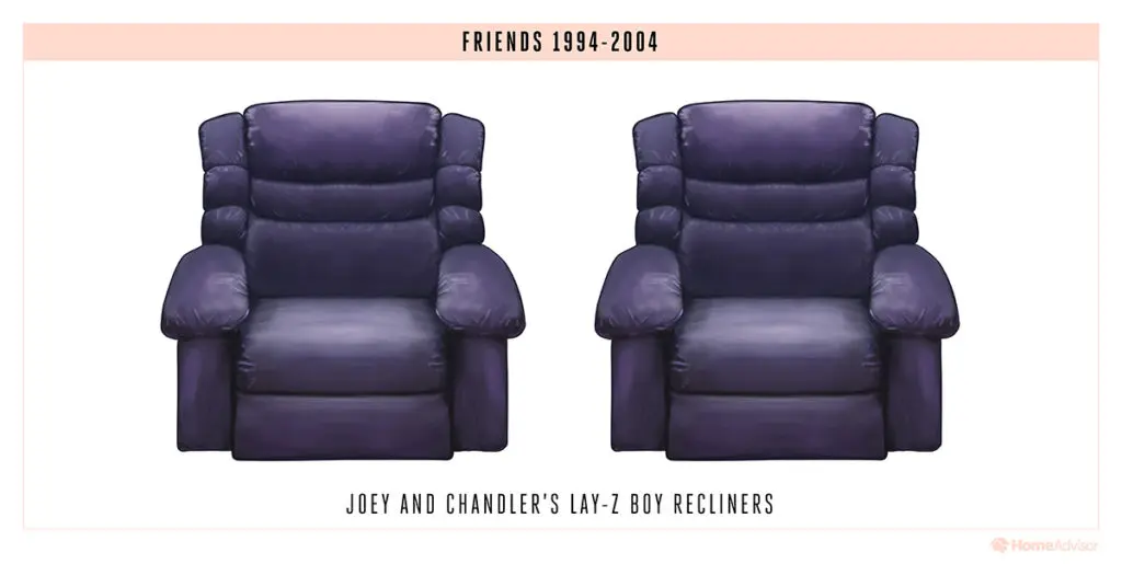 tv sitcom sofas chairs