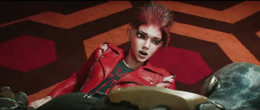 The Hicks Hexagon carpet parodied in Ready Player One