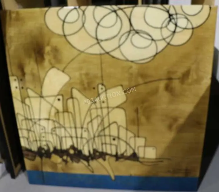 Art from Mike's office in Suits