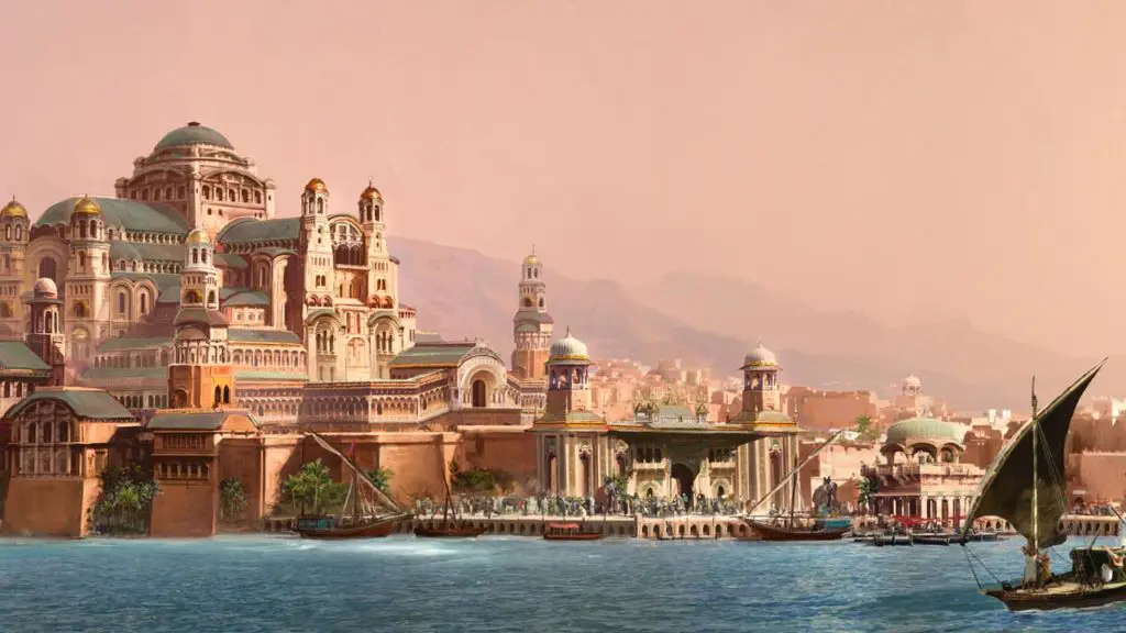 Artwork for Aladdin. Image c/o BFDG