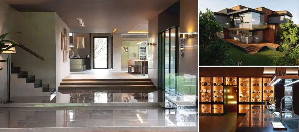 The Park Family home in Parasite