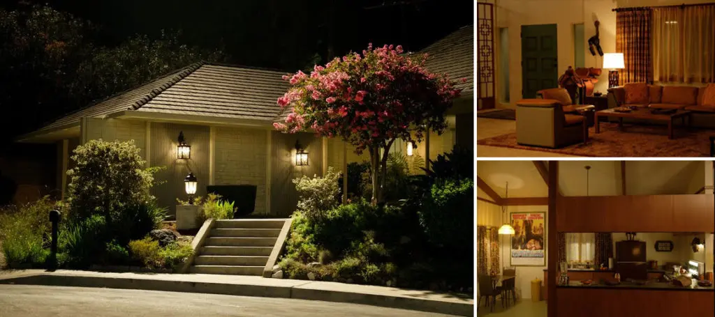 Rick Dalton's house in Once Upon a Time in Hollywood