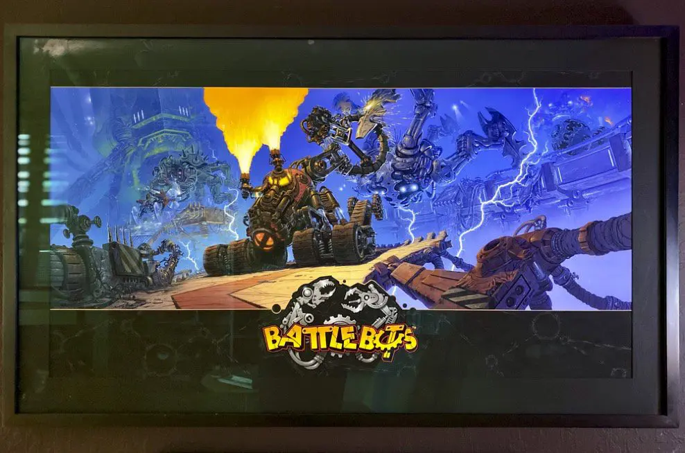 Greg BatteBots painting