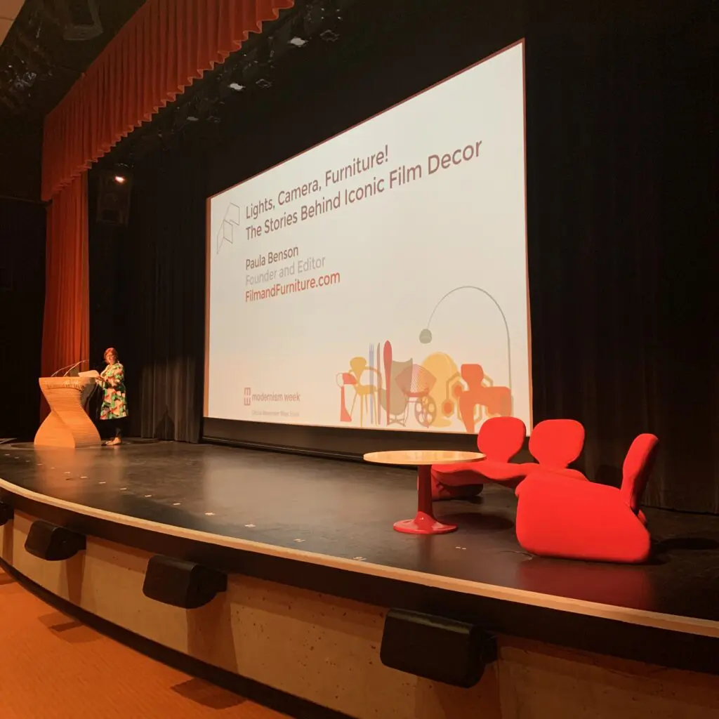 paula benson film and furniture modernism week