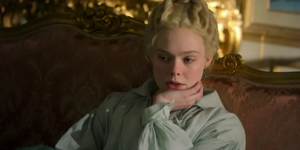 Catherine's dressing room in The Great