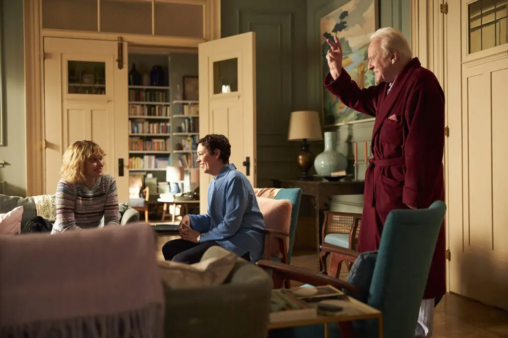 the production design, set decoration, furniture and decor of The Father