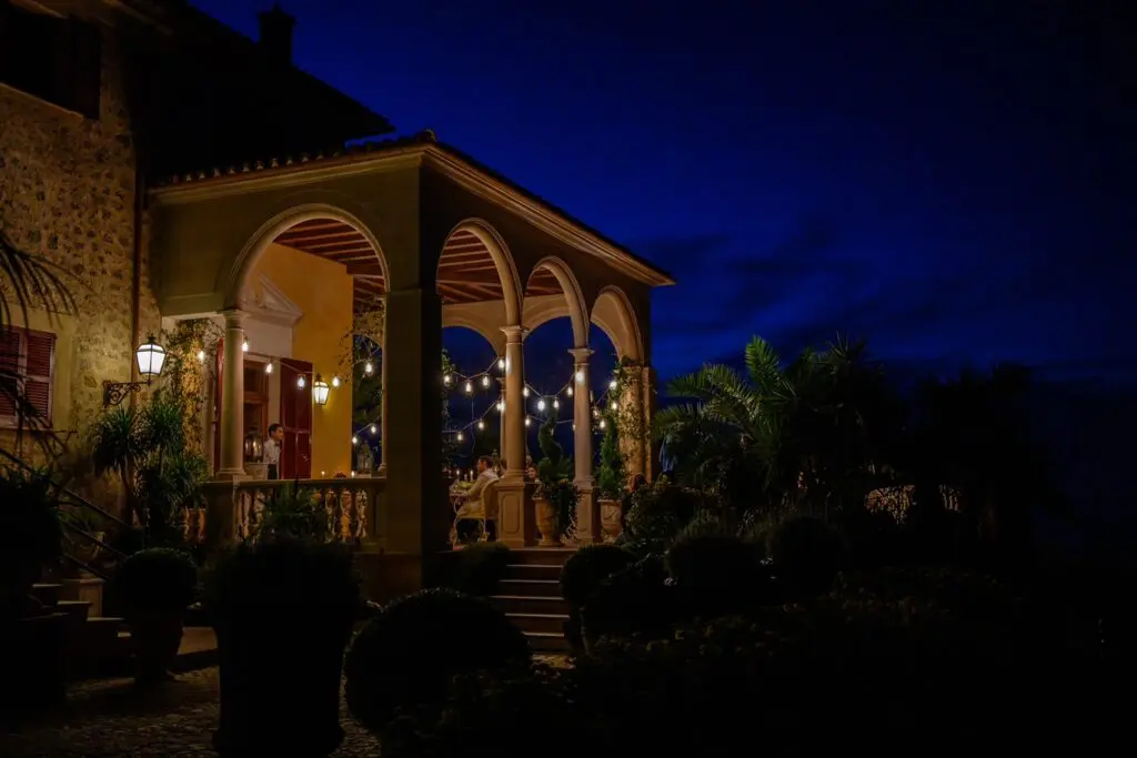 Majorca stands in for the French Riviera, with exteriors shot at a beach and private villa (Image: James Merifield)