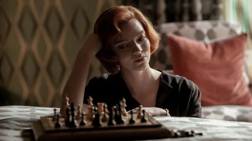 Las Vegas hotel room in The Queens Gambit