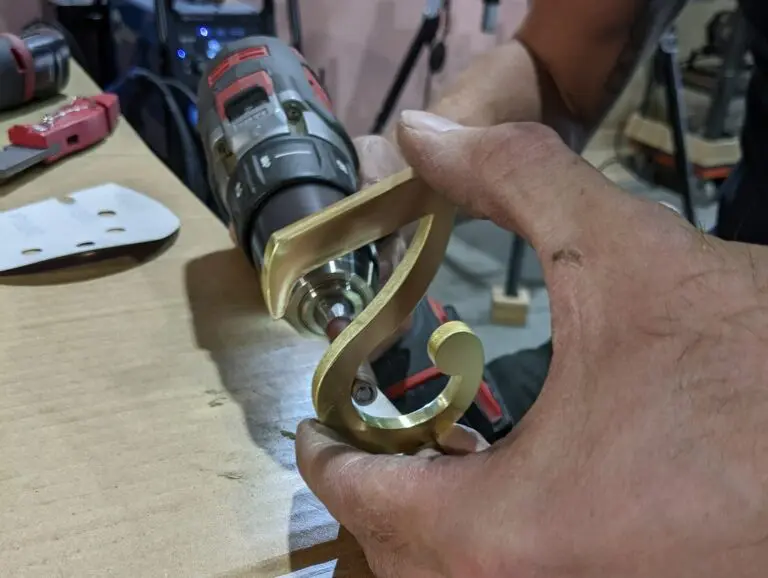 The Room 237 door numbers being made