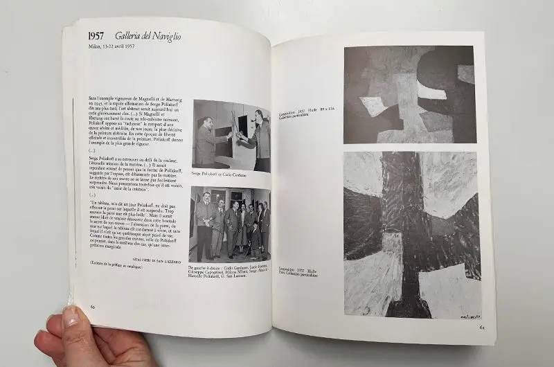 Serge Poliakoff book Collection Témoins et Témoignages Monographies, first edition book, 1976