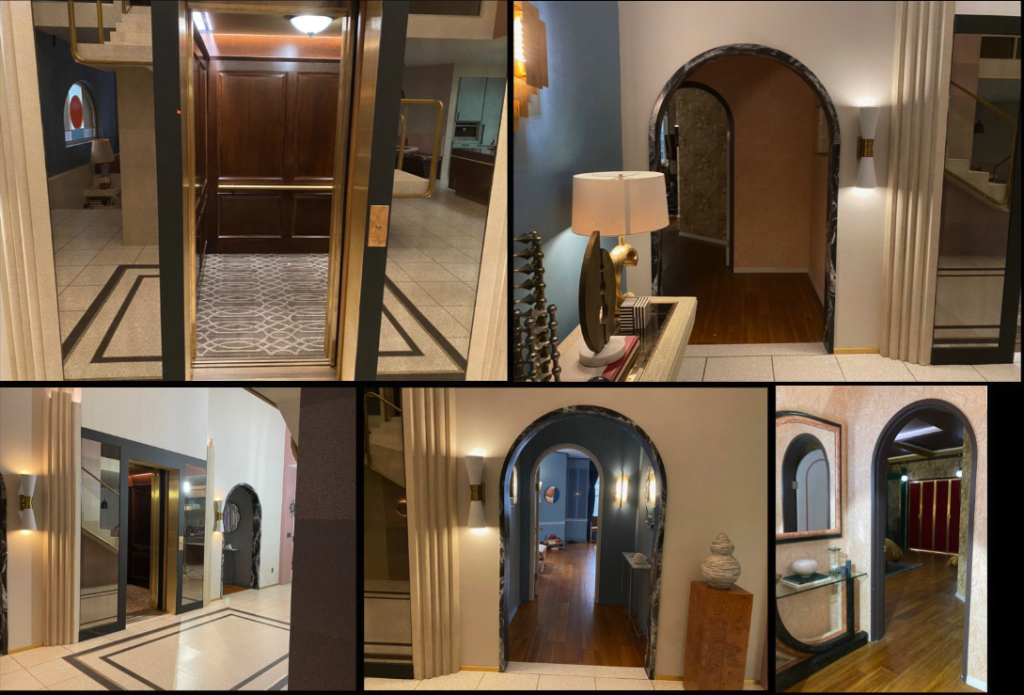 Mantle Twins apartment in Dead Ringers