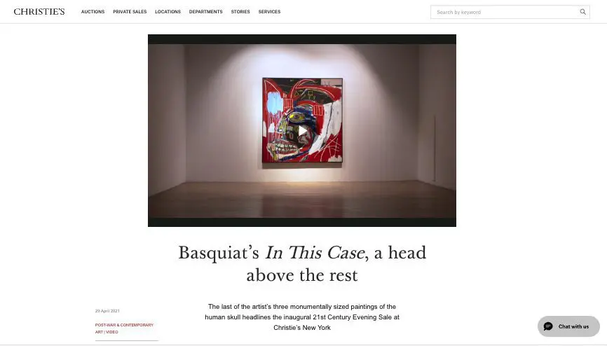 basqiat chrisites