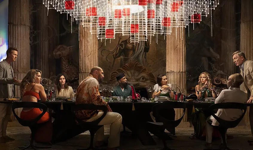 Art and furniture in Glass Onion