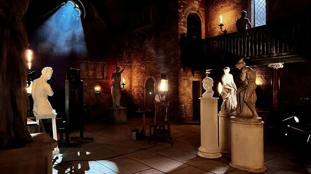 Alicia's Bedroom in a Haunting in Venice