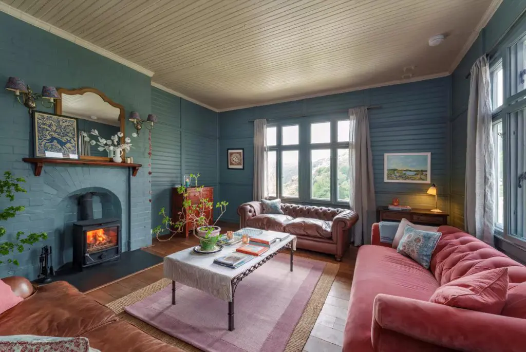 The Chalet with its current real life decor