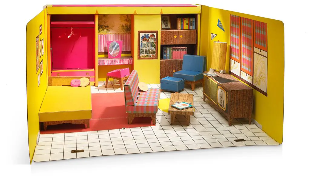 1962 Barbie Dream House. Photo_ Mattel, Inc lr
