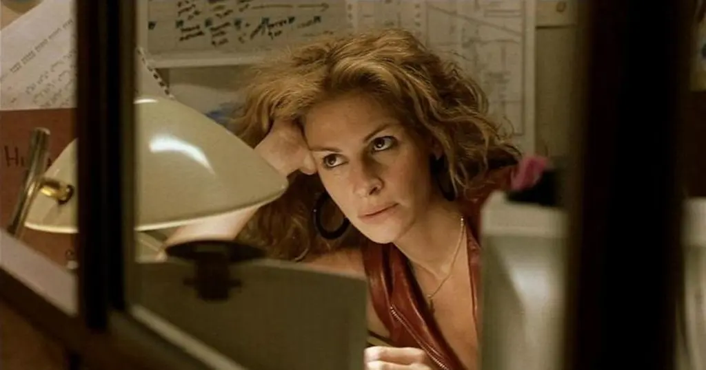 Julia Roberts in Erin Brockovich pollution in film